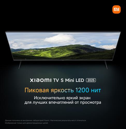 55" (139.7 см) Телевизор Xiaomi TV S Mini 55 2025 черный