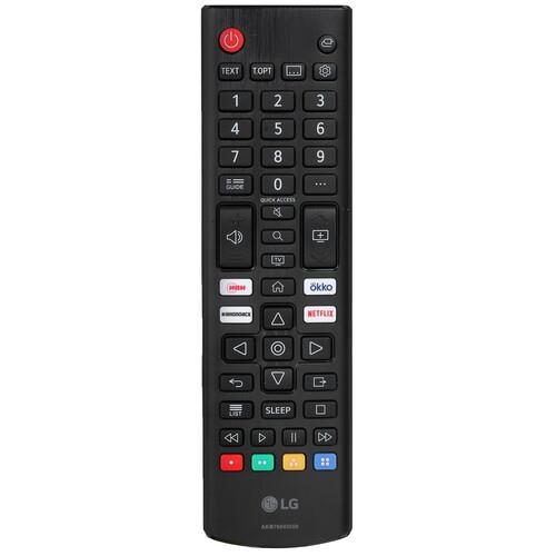 55" (138 см) Телевизор LG 55UR78006LK черный