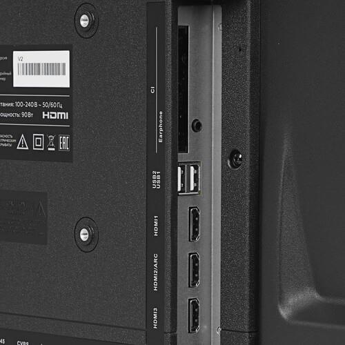 43" (109 см) Телевизор BQ 43FSU38B черный