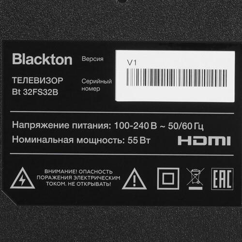 32" (81 см) Телевизор Blackton Bt 32FS32B черный