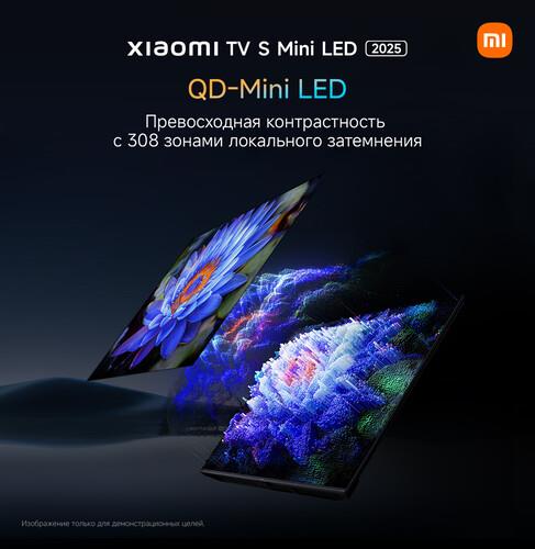 55" (139.7 см) Телевизор Xiaomi TV S Mini 55 2025 черный