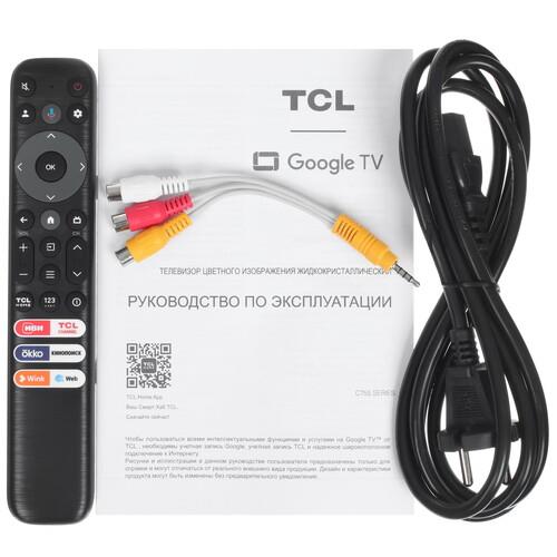 55" (139 см) Телевизор TCL 55C755 черный