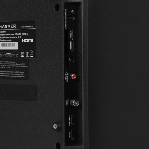32" (81 см) Телевизор Harper 32R777T черный