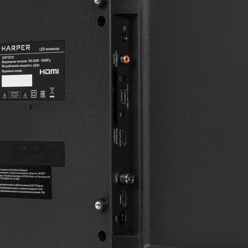 32" (81 см) Телевизор Harper 32R730TS черный