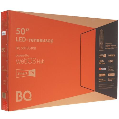 50" (127 см) Телевизор BQ 50FSU40B черный