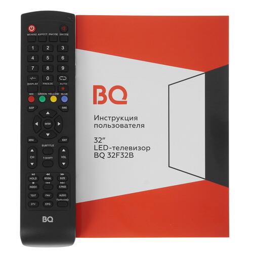 32" (81 см) Телевизор BQ 32F32B черный