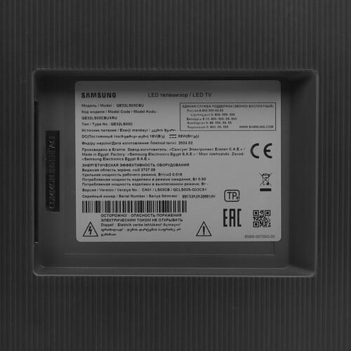 32" (80 см) Телевизор Samsung The Frame QE32LS03CBUXRU черный