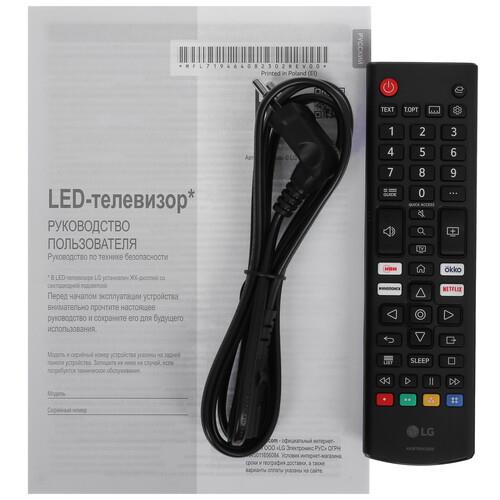 55" (138 см) Телевизор LG 55UR78006LK черный