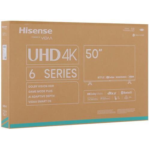 50" (127 см) Телевизор Hisense 50A6K черный