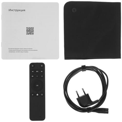 50" (127 см) Телевизор Яндекс ТВ Станция с Алисой YNDX-00092 черный