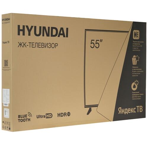 55" (140 см) Телевизор Hyundai H-LED55BU7003 черный