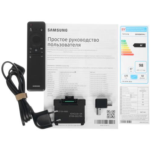 50" (125 см) Телевизор Samsung QE50Q60DAUXRU серый