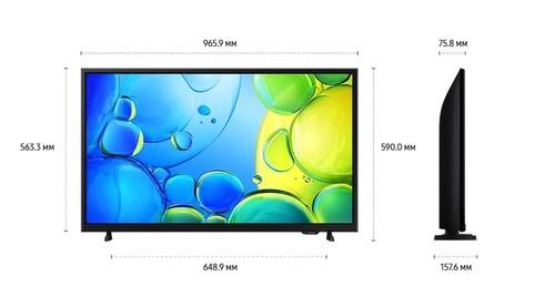43" (108 см) Телевизор Samsung UE43F6000FUXRU черный
