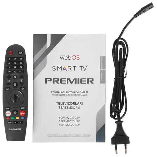 50" (127 см) Телевизор Premier 50PRM2020USV черный