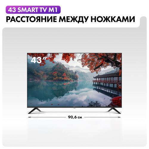 43" (110 см) Телевизор Haier 43 Smart TV M1 черный