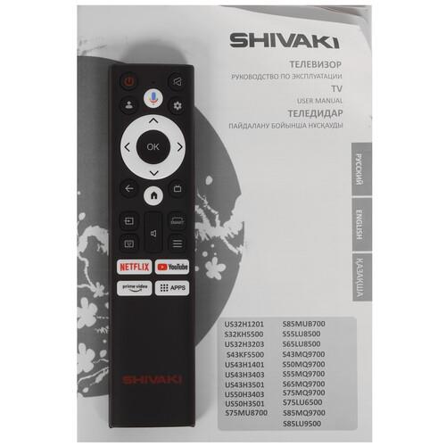 43" (109.2 см) Телевизор Shivaki US43H3403 серебристый