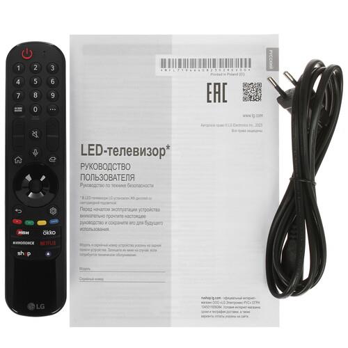 50" (125 см) Телевизор LG 50UR78009LL черный