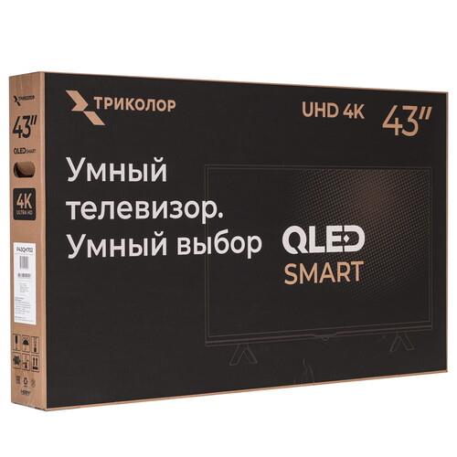 43" (109 см) Телевизор Триколор P43QH702 черный