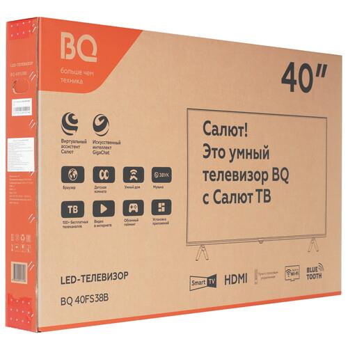 40" (102 см) Телевизор BQ 40FS38B черный