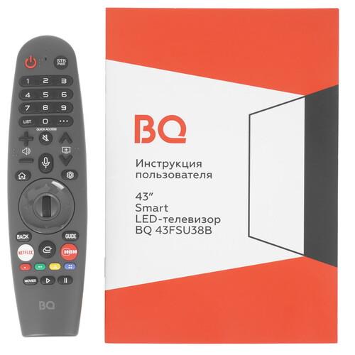 43" (109 см) Телевизор BQ 43FSU38B черный