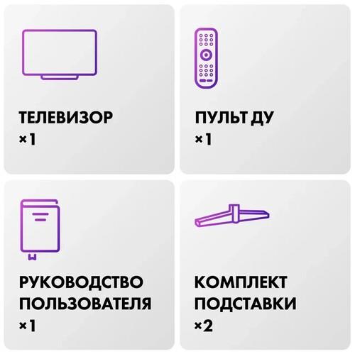 40" (101 см) Телевизор Haier 40 Smart TV D1 черный