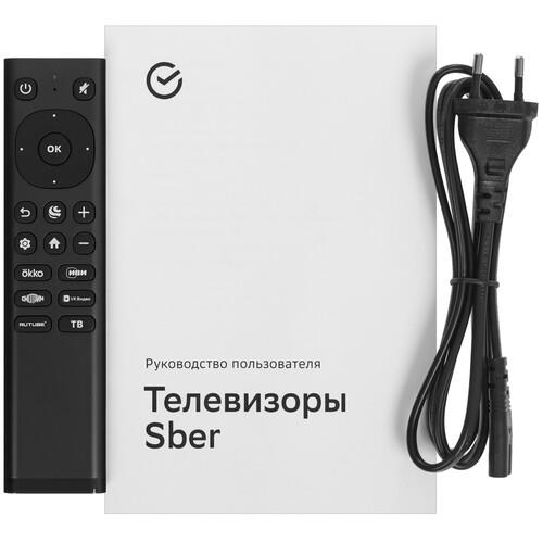 50" (126 см) Телевизор Sber SDX-50U4139 черный