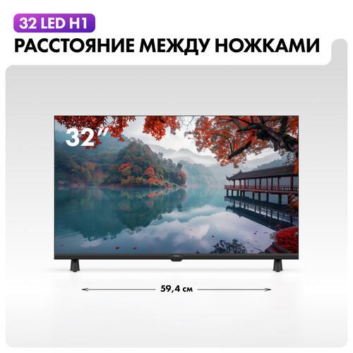 32" (81 см) Телевизор Haier 32 LED H1 черный
