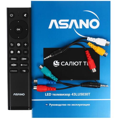 42.5" (108 см) Телевизор Asano 43LU5030T черный