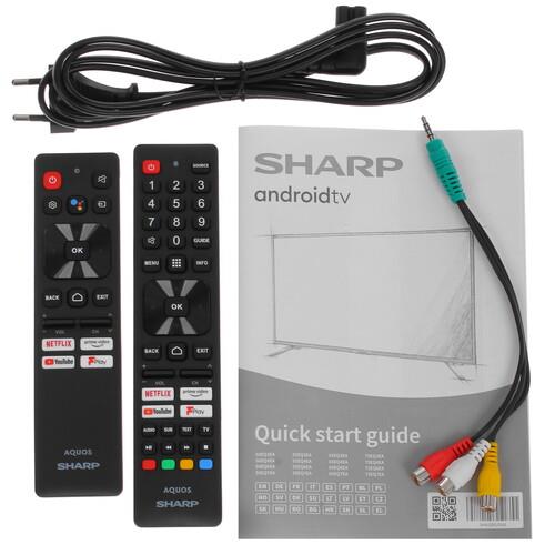 50" (126 см) Телевизор Sharp 50EQ3EA черный