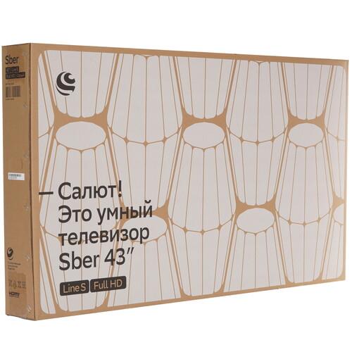 43" (108 см) Телевизор Sber SDX-43F2014 серый