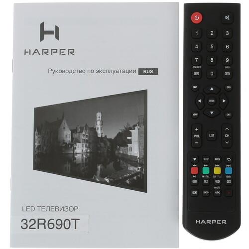 32" (81 см) Телевизор Harper 32R690T черный