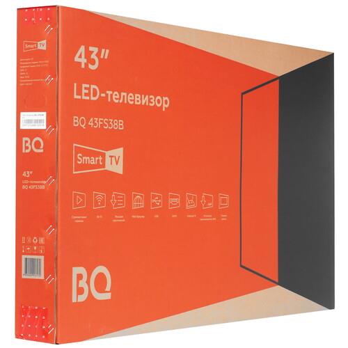 43" (109 см) Телевизор BQ 43FS38B черный