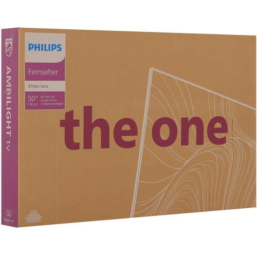 50" (126 см) Телевизор Philips 50PUS8729/60 серый