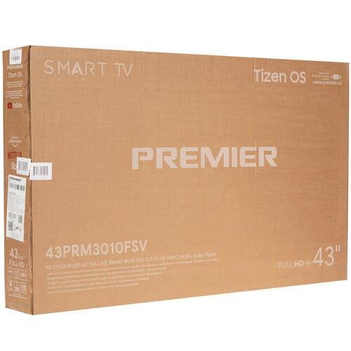 43" (109 см) Телевизор Premier 43PRM3010USV черный