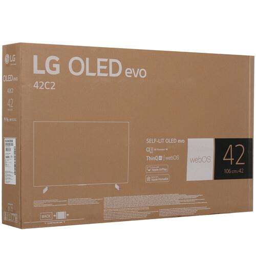 42" (107 см) Телевизор LG OLED42C2RLB белый