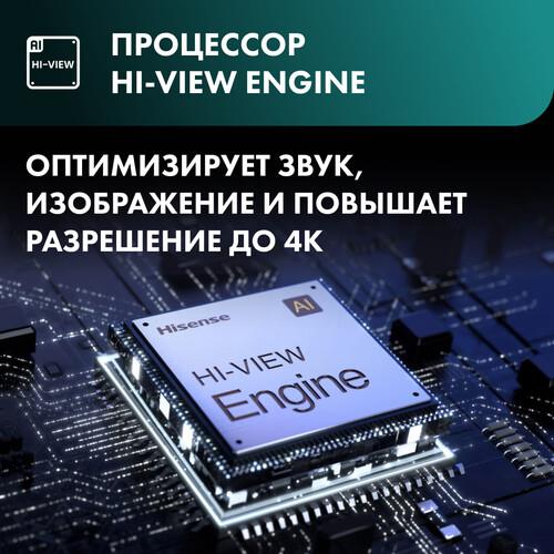 55" (139 см) Телевизор Hisense 55U8KQ серый