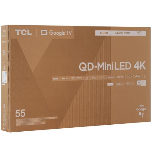 55" (139 см) Телевизор TCL 55C755 черный