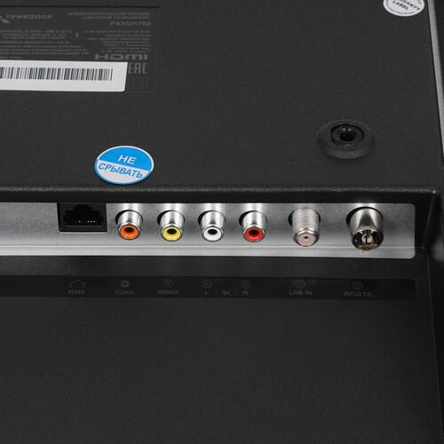 43" (109 см) Телевизор Триколор P43QH702 черный