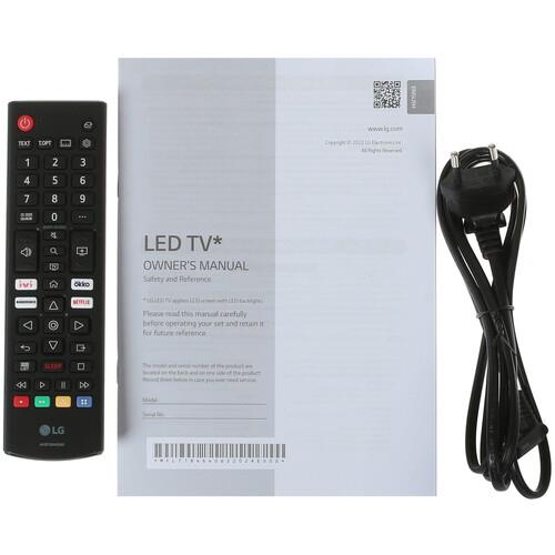 43" (109 см) Телевизор LG 43UQ75006LF черный