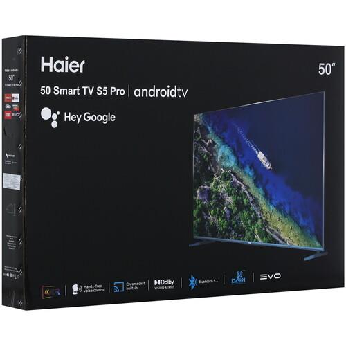 50" (127 см) Телевизор Haier 50 Smart TV S5 PRO синий