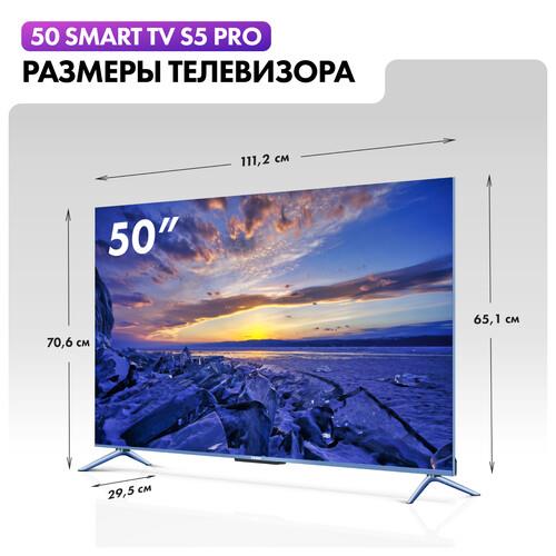 50" (127 см) Телевизор Haier 50 Smart TV S5 синий