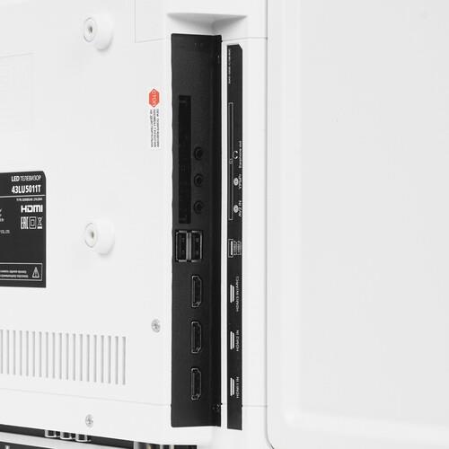 42.5" (108 см) Телевизор Asano 43LU5011T белый