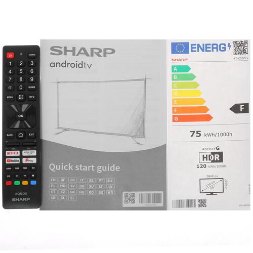 55" (139 см) Телевизор Sharp 55FL1EA черный