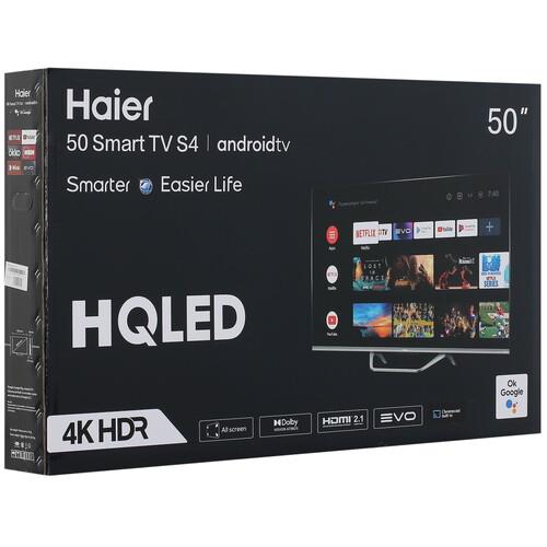 50" (127 см) Телевизор Haier 50 Smart TV S4 серебристый