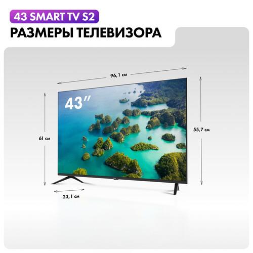 43" (109 см) Телевизор Haier 43 Smart TV S2 черный