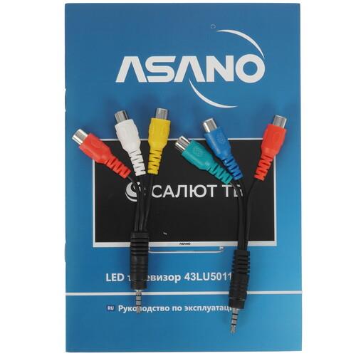 42.5" (108 см) Телевизор Asano 43LU5011T белый