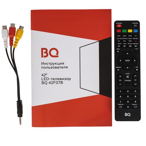42" (107 см) Телевизор BQ 42F07B черный