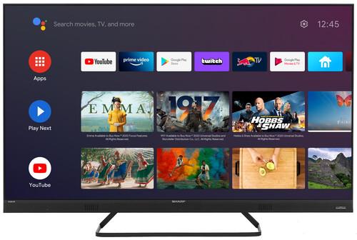 50" (126 см) Телевизор Sharp 50EQ3EA черный