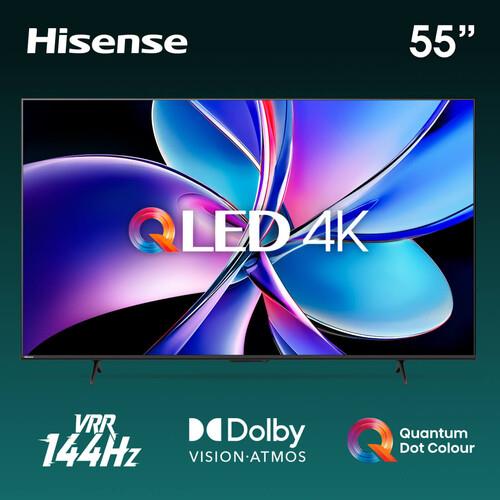 55" (138.8 см) Телевизор Hisense 55E7Q PRO черный