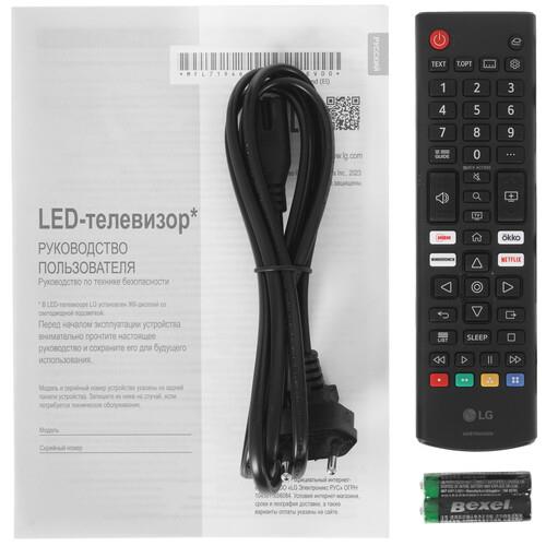 50" (125 см) Телевизор LG 50UR78006LK черный